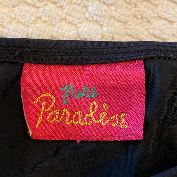 Black bikini bottoms. Pure Paradise. Size small. Reposh. - Picture 3 of 5